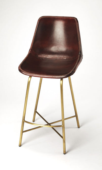 Butler Commercial Leather Bar Stool