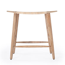 Load image into Gallery viewer, Butler Tristan Natural Wood &amp; Rattan Counter Stool